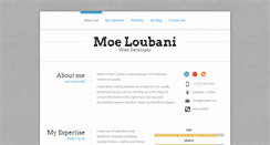 Desktop Screenshot of moeloubani.com