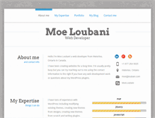 Tablet Screenshot of moeloubani.com